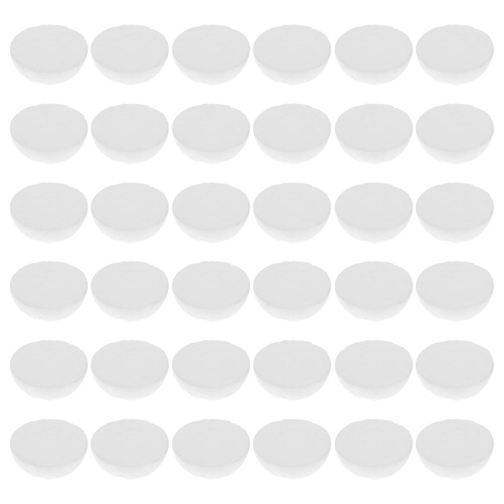 Wedding Floral Supply - 100Pcs White Hemispherical Foam Balls Polystyrene