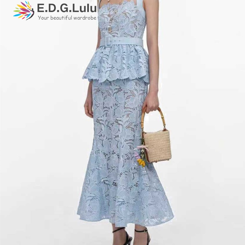 Wedding Lulu - EDGLuLu Vintage Hollow Lace Embroidery Flower