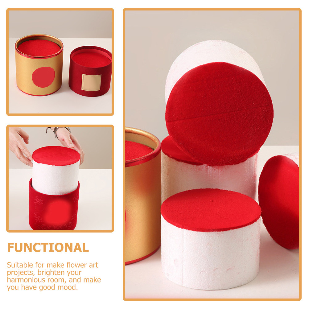 Wedding Floral Supply - 2Pcs Floral Foam Round Blocks Easy