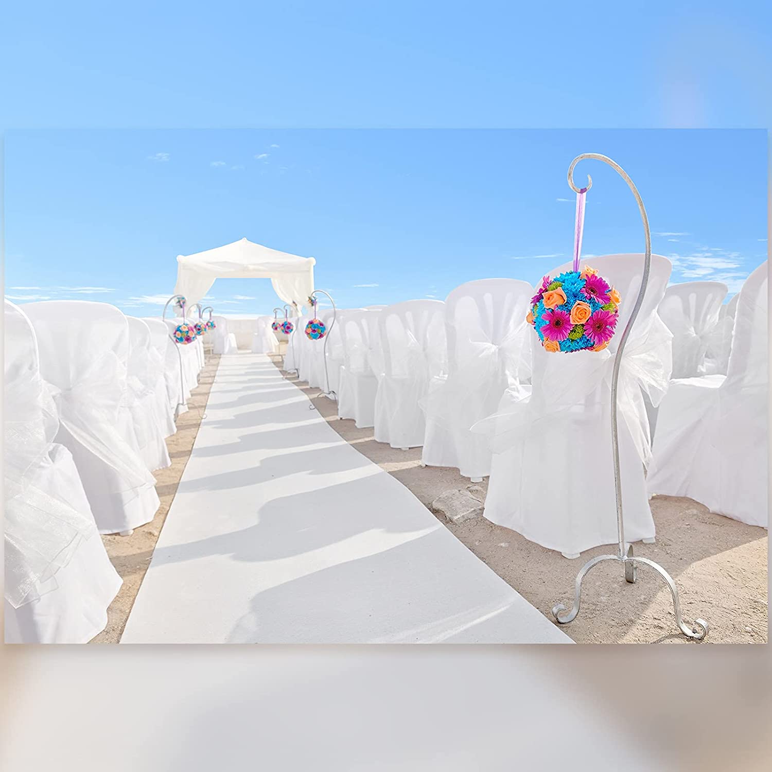 Wedding White Carpet Anti Slip - огляд і ціна Aisle Runner White