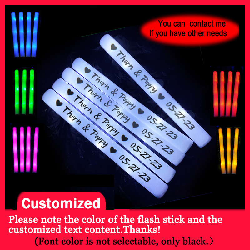 20/30/40Pcs RGB LED Glow Foam  - огляд і ціна Wedding Supply In Bulk