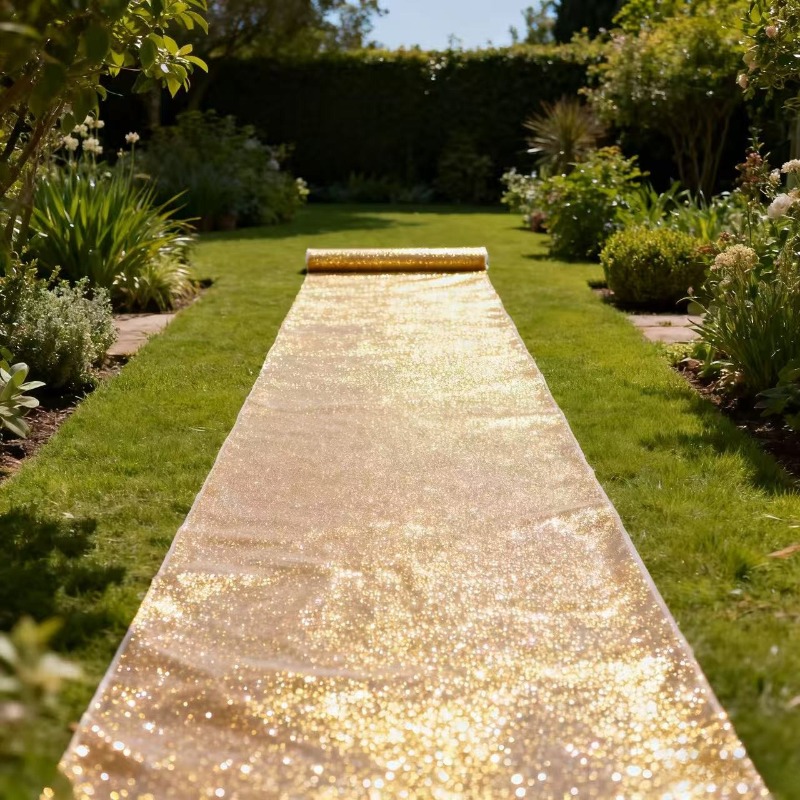 Sparkling Wedding Carpets, Chr - огляд і ціна Aisle Runner White