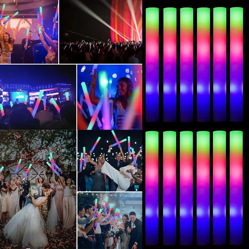 15/30Pcs LED Glow Sticks Bulk  - огляд і ціна Wedding Supply In Bulk