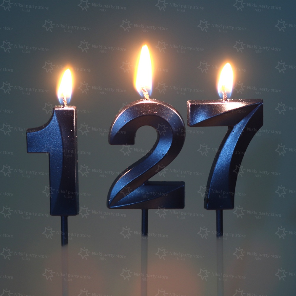 Blue Opera House Candles Numbe - огляд і ціна Unity Candle Set