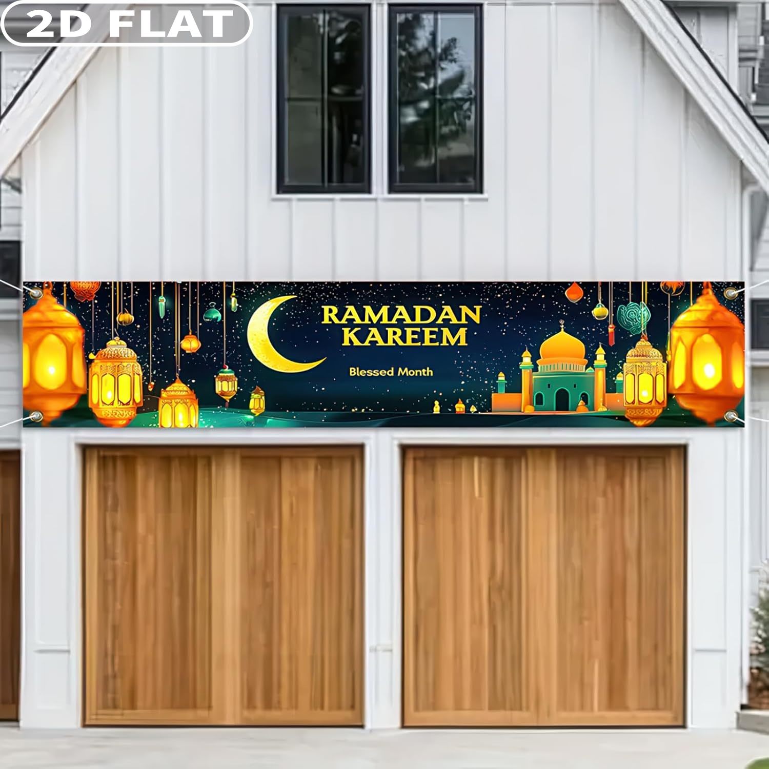 2D FLAT 1pc Ramadan Eid Mubara - огляд і ціна Photo Booth Prop