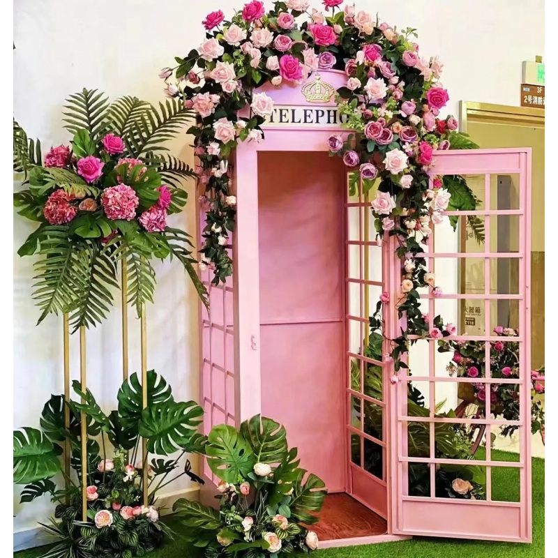custom.Pink Telephone Booth wi - огляд і ціна Photo Booth Prop
