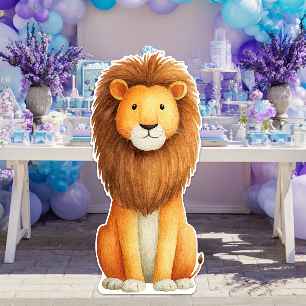 Animal Cardboard Cutout Stande - огляд і ціна Photo Booth Prop