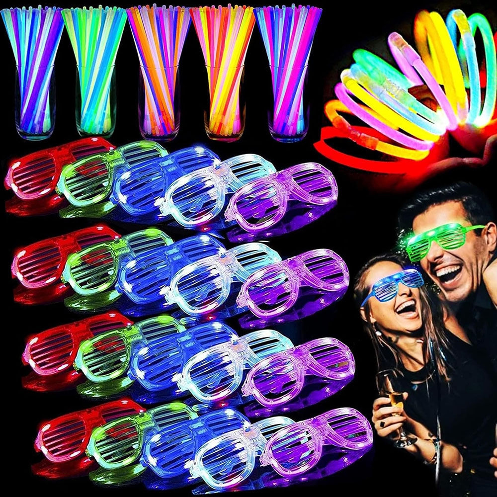 136Pack Glow in The Dark Light - огляд і ціна Wedding Supply In Bulk