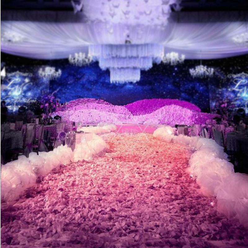 Elegant White Wedding Decorati - огляд і ціна Aisle Runner White