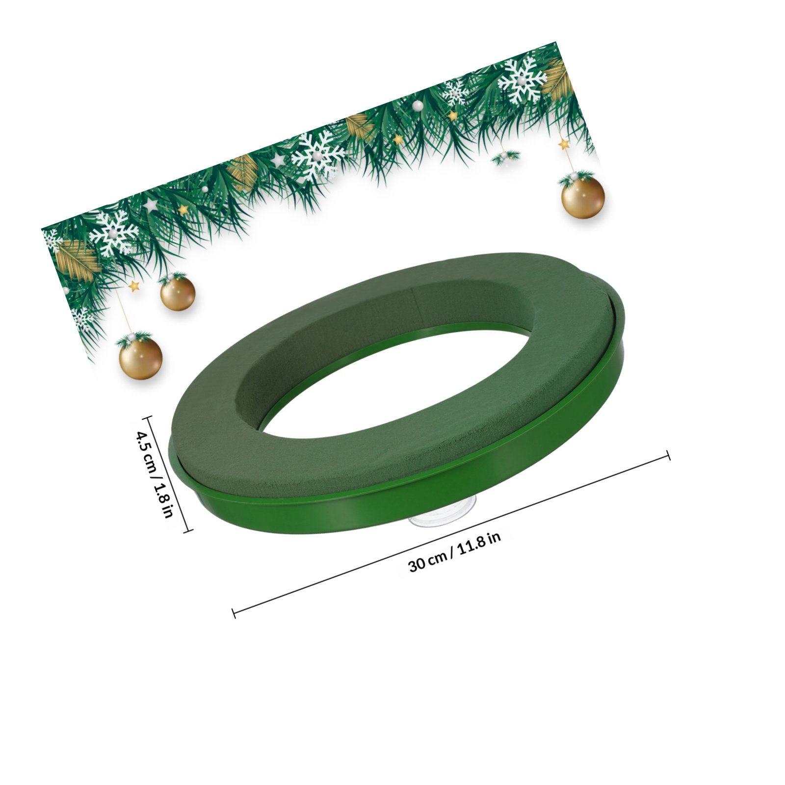 Small Flower Foam Ring Suction - огляд і ціна Wedding Floral Supply
