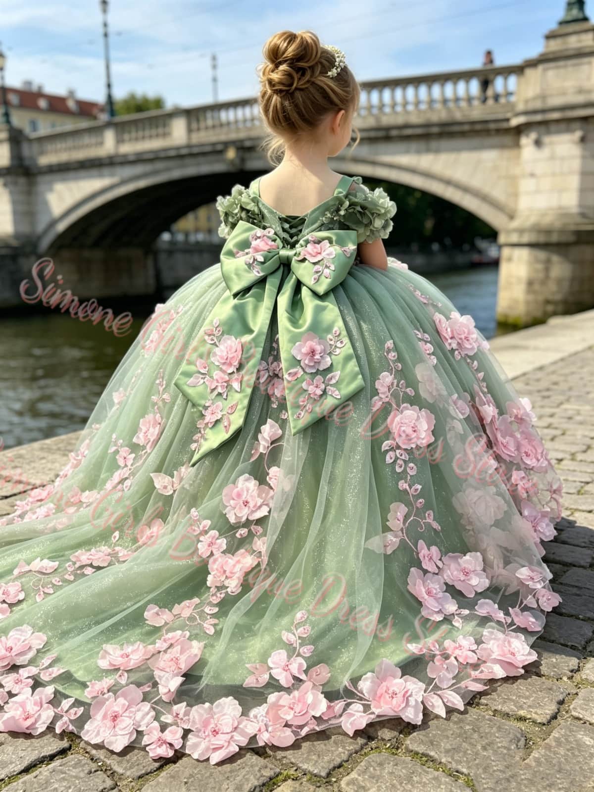 High Quality Luxury Floral Gir - огляд і ціна Bridal Sash Ribbon