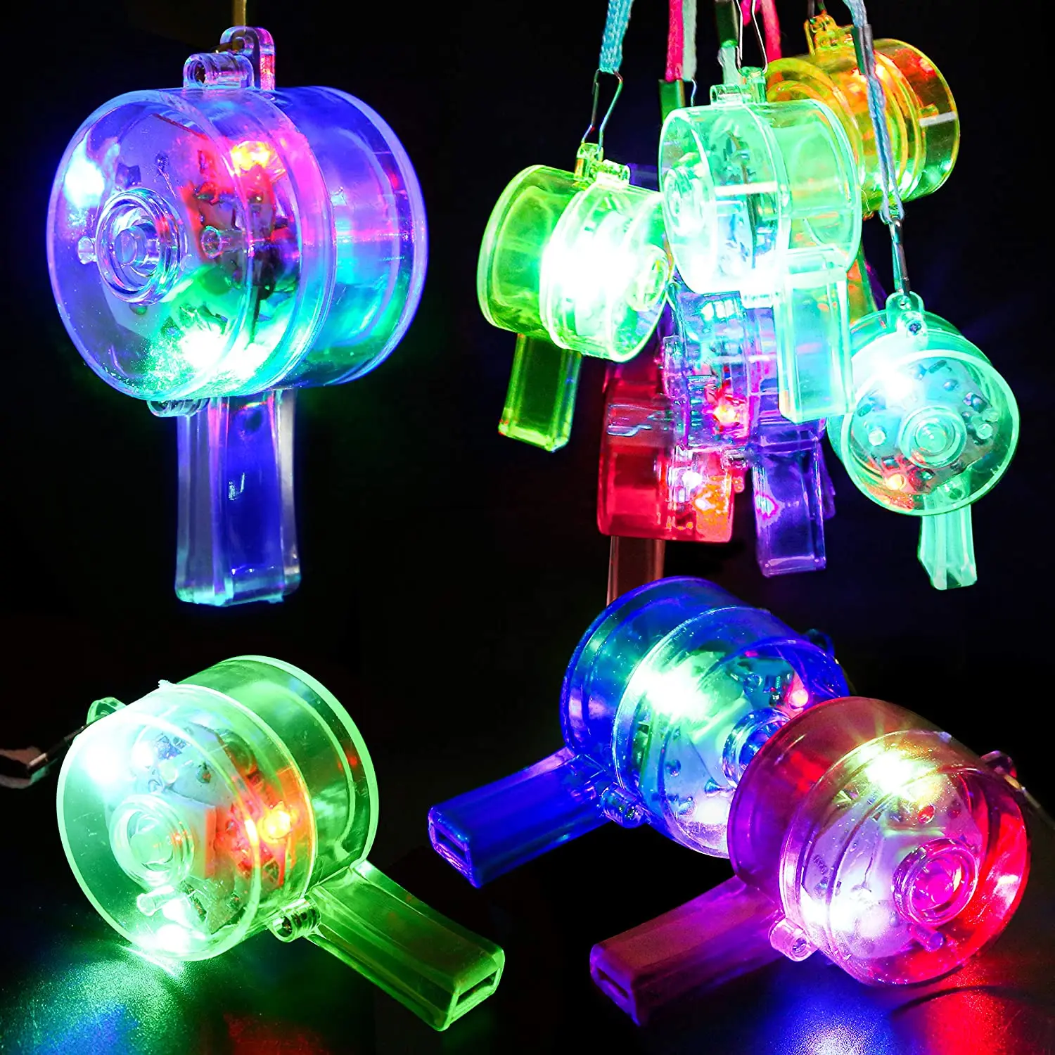 LED Light Up Whistle Glow Whis - огляд і ціна Wedding Supply In Bulk