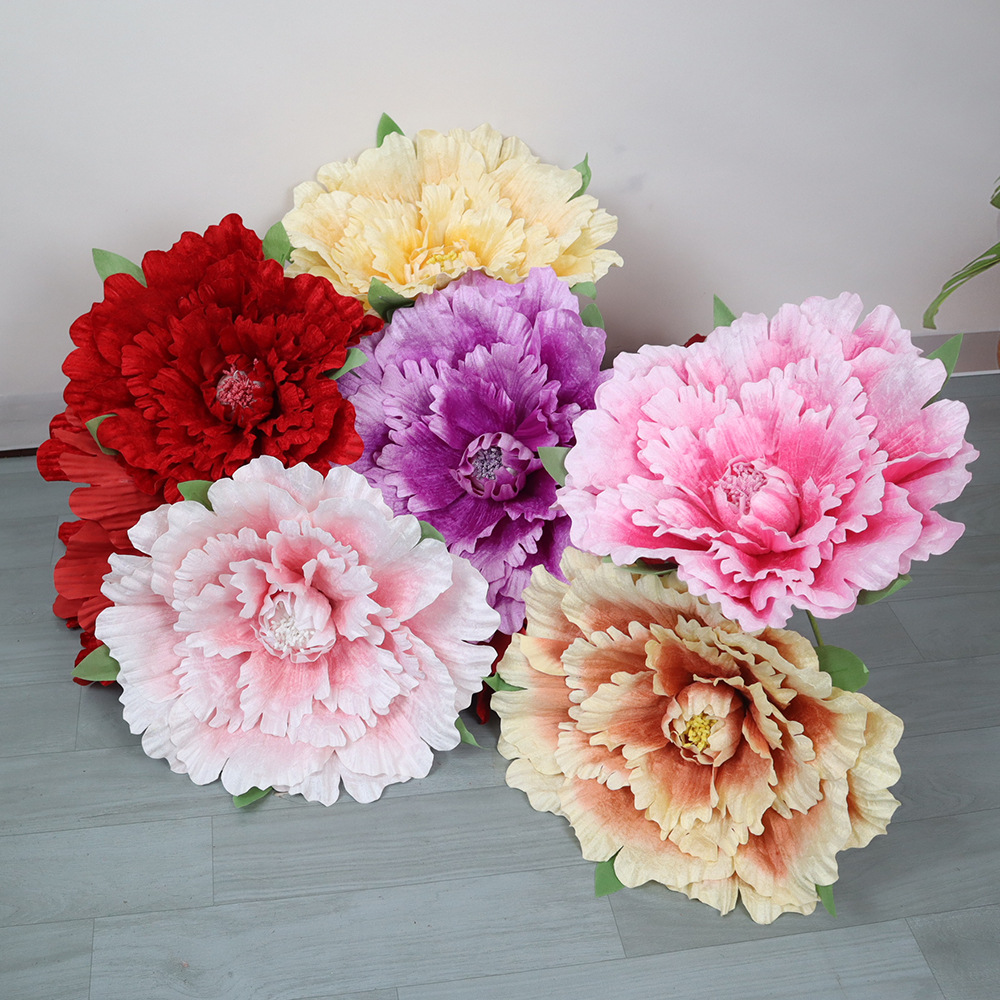 30-80cm Giant Velvet Peony Flo - огляд і ціна Wedding Supply In Bulk