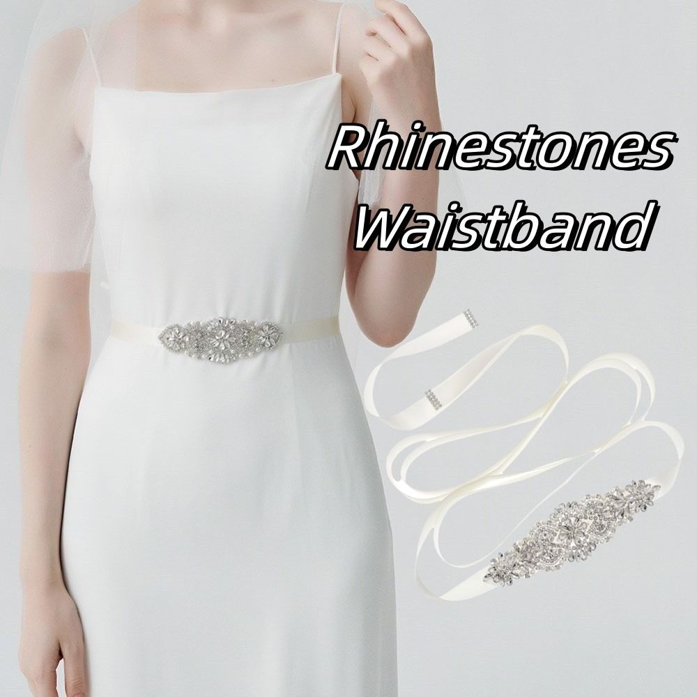 Fashion Ribbon Bridal Belt Sil - огляд і ціна Bridal Sash Ribbon